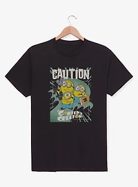 Minions Caution Content Creator T-Shirt