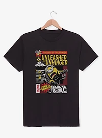 Minions Unleashed And Unhinged Comic Style T-Shirt