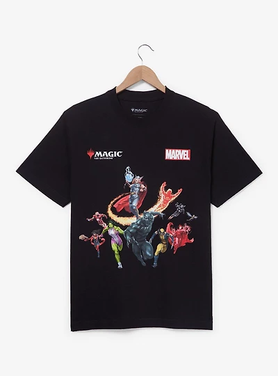 Magic: The Gathering x Marvel Heroes Group Portrait T-Shirt - BoxLunch Exclusive