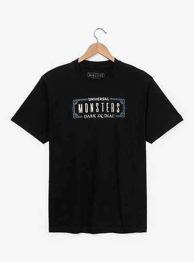 Universal Monsters Dark Zodiac Character Cards T-Shirt - BoxLunch Exclusive