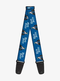 Black Butler Lawrence Bluewer Pose and Title Guitar Strap