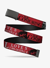 The Conjuring Evil Loves Innocence Annabelle Clamp Buckle Belt