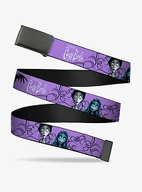 Corpse Bride Victor and Emily Living Marry the Dead Clamp Buckle Belt