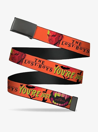 The Lost Boys You're Just My Blood Type David Pose Clamp Buckle Belt