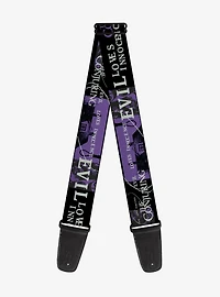 The Conjuring Evil Loves Innocence Guitar Strap