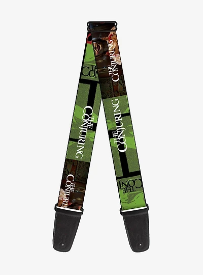 Annabelle Pose and Blocks Guitar Strap