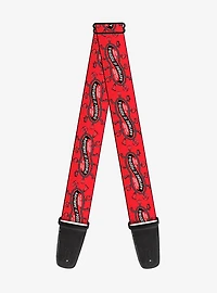 IT Welcome To Derry Anything Is Possible Charm Bracelet Red Guitar Strap