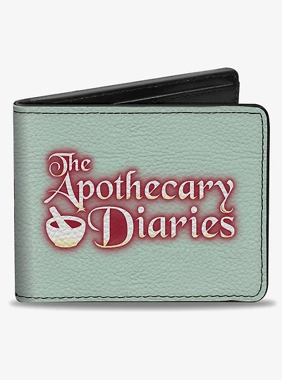The Apothecary Diaries Jinshi Pose and Title Logo Bifold Wallet