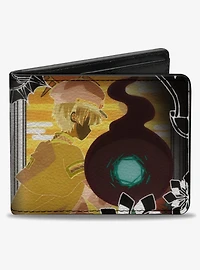 Toilet Bound Hanako-Kun Four Character Group Pose White Bifold Wallet