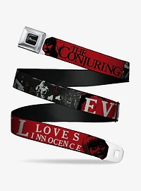 The Conjuring Evil Loves Innocence Annabelle Seatbelt Buckle Belt