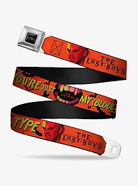 The Lost Boys You're Just My Blood Type David Pose Seatbelt Buckle Belt