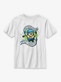 Minions No Bananas Peace Tattoo Style Youth T-Shirt