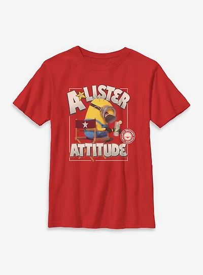 Minions A Lister Attitude Youth T-Shirt