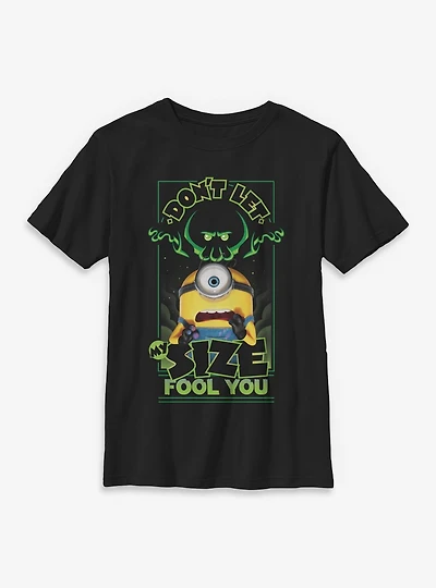 Minions Don't Let My Fool You Youth T-Shirt