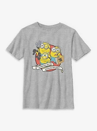Minions Working On My Passion Project Youth T-Shirt