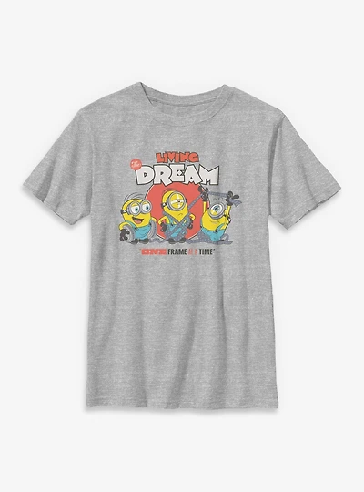 Minions Living The Dream Youth T-Shirt