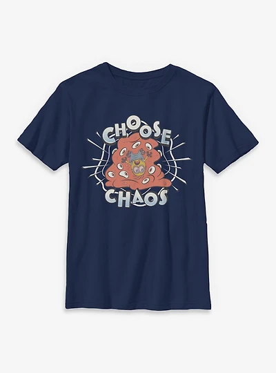 Minions Choose Chaos Youth T-Shirt