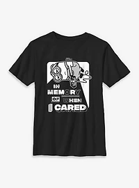 Minions Memory Of When I Cared Youth T-Shirt