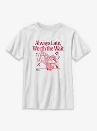 Minions Always Late, Worth The Wait Boombox Youth T-Shirt
