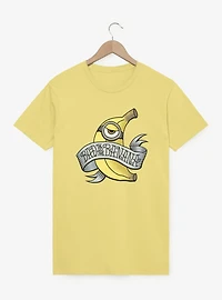 Minions Bad To The Banana Tattoo Style T-Shirt