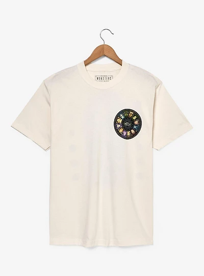 Universal Monsters Dark Zodiac Coffin Icons T-Shirt - BoxLunch Exclusive