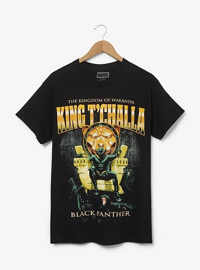 Marvel Black Panther King T'Challa T-Shirt - BoxLunch Exclusive