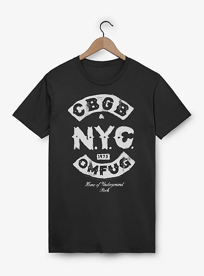 CBGB NYC 1973 OMFUG T-Shirt