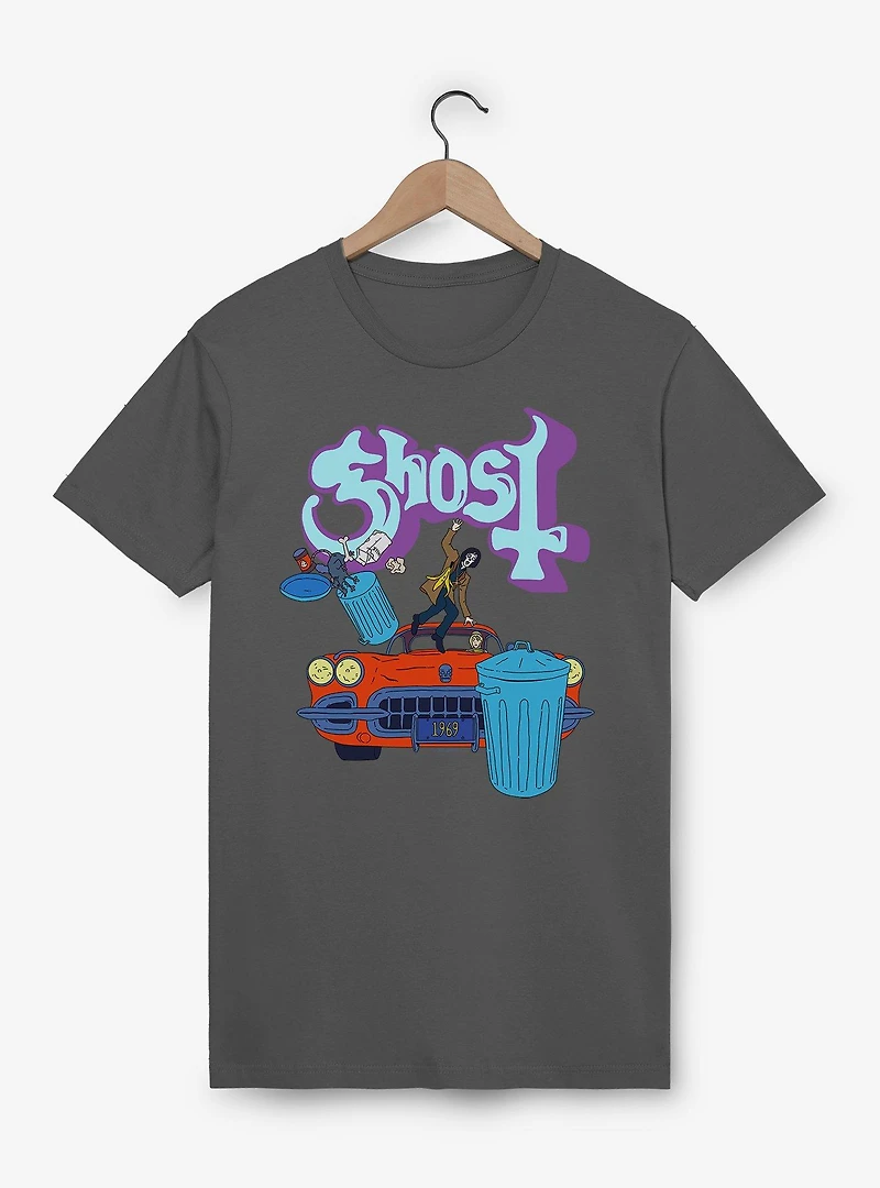 Ghost Taking Out The Trash T-Shirt