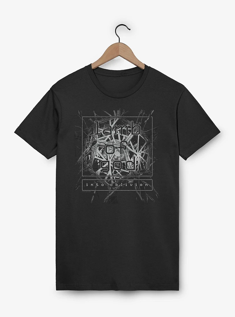 Lamb Of God Into Oblivion Monochrome T-Shirt