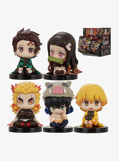 Demon Slayer: Kimetsu no Yaiba Characters Sitting Gashapon Blind Bag Figure