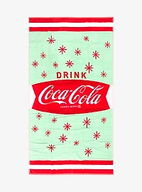 Coca-Cola Stars Retro Beach Towel