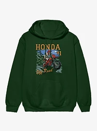 Honda Dirt Biking Number 1 Off Road Hoodie