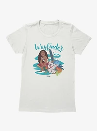 Disney Moana Wayfinder Waves Womens T-Shirt