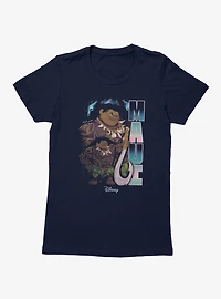 Disney Moana Maui Hook Pose Womens T-Shirt