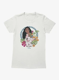 Disney Moana Hei & Pua Island Ring Womens T-Shirt