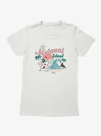 Disney Moana Matunui Island Hei & Pua Womens T-Shirt