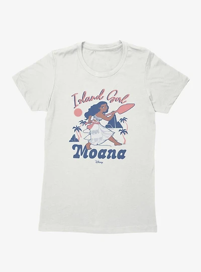 Disney Moana Island Girl Womens T-Shirt