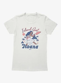 Disney Moana Island Girl Womens T-Shirt
