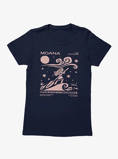 Disney Moana The Wayfinder Wave Womens T-Shirt