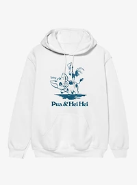 Disney Moana Pua & Hei Play Ride Hoodie
