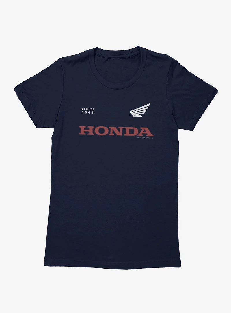 Honda Logo Badges 1948 Womens T-Shirt