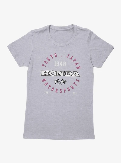 Honda Motorsports Tokyo Japan 1948 Womens T-Shirt