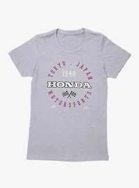 Honda Motorsports Tokyo Japan 1948 Womens T-Shirt