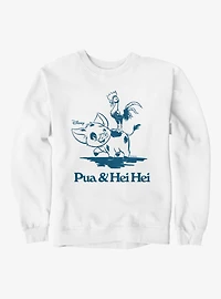 Disney Moana Pua & Hei Play Ride Sweatshirt