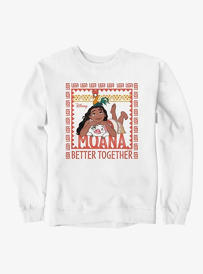 Disney Moana Better Together Frame Sweatshirt