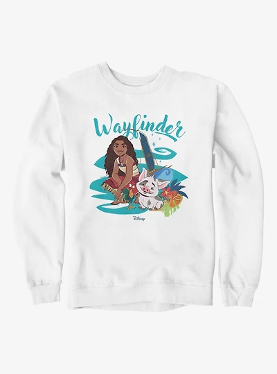 Disney Moana Wayfinder Waves Sweatshirt