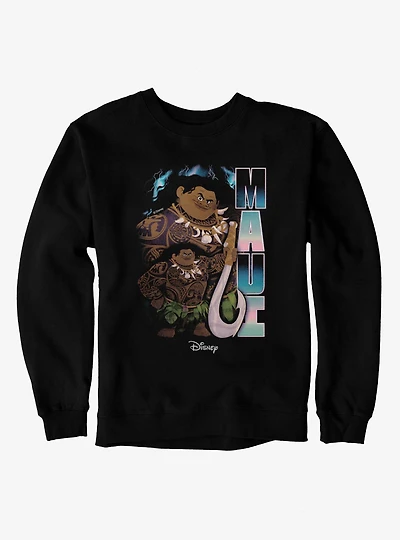 Disney Moana Maui Hook Pose Sweatshirt