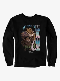 Disney Moana Maui Hook Pose Sweatshirt