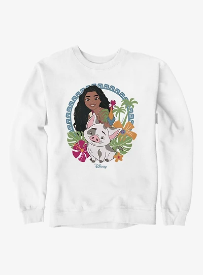 Disney Moana Hei & Pua Island Ring Sweatshirt