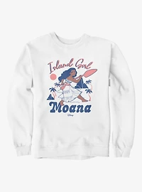 Disney Moana Island Girl Sweatshirt